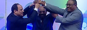 منار عبد الفتاح .. اثيوبيا تعلن عن تحويل مسار مجرى النيل الازرق 10 البشير