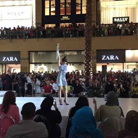 بالصور.. ميريام فارس تشعل دبي 3 ميرام