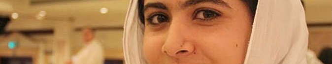 ملالا يوسفزاي الناشطة الباكستانية