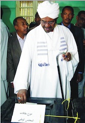 البشير بصوت