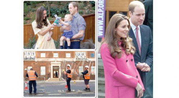 يحتل المرتبة الرابعة في ولاية العرش.. القصر الملكي البريطاني يتكتم على جنس وتاريخ المولود الثاني لويليام وكيت 1 عائلة مالكة