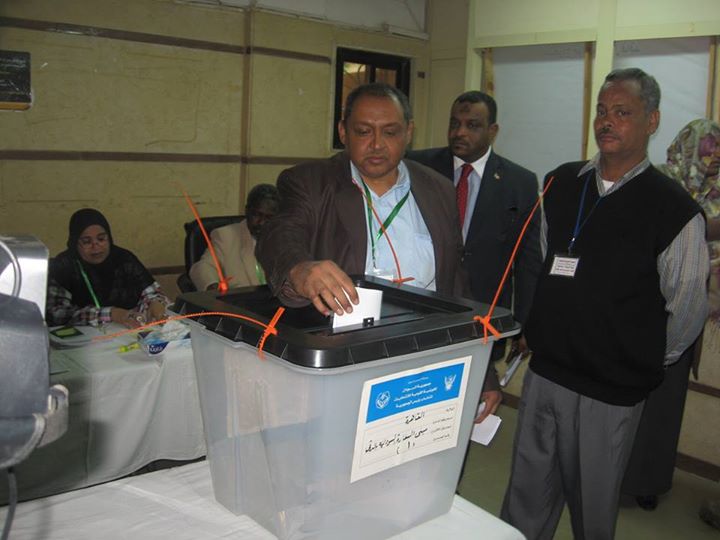 مصر انتخابات السودان2