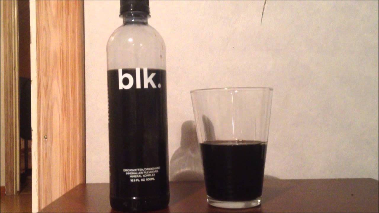 مياه الشرب السوداء