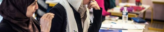 طالبات مسلمات