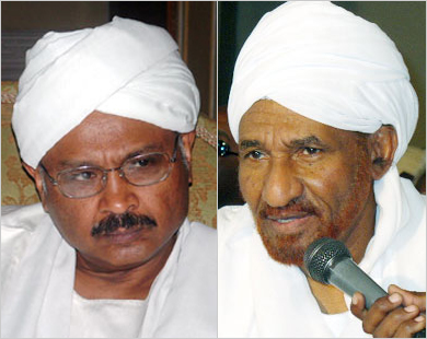 مبارك يحرض قيادات "الأمة" على إقصاء المهدي حال تعذرت الوحدة 1 13464