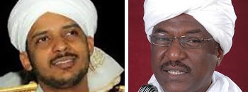 حاتم السر وإبراهيم الميرغني وزراء الميرغني بالحكومة 10 1432913284