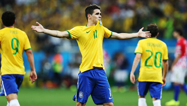 أول فريق يتأهل إلى كأس العالم في روسيا 1 البرازيل اوسكار