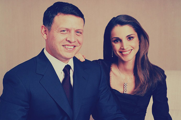 كيف احتفلت الملكة رانيا بعيد زواجها ال22 1 الملك عبدالله و رانيا