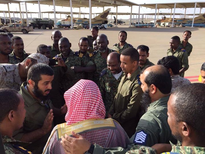 صور من السعودية تكشف ضباط نسور الجو السودانيين المشاركين في عاصفة الحزم 5 عائض4