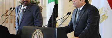 السيسي: ملتزمون بحسن الجوار وعدم التدخل في شؤون السودان 10 السيسي البشير