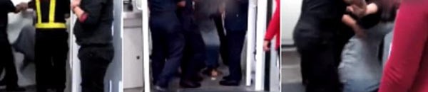 بالفيديو: شاهد ماذا فعلت امرأة غاضبة تخلفت عن موعد إقلاع الطائرة 10 شكله في الطياره