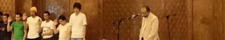 فيديو: اسلام 20 فلبيني على يد السوداني "مرتضى متوكل" المقيم بالمملكة العربية السعودية والشيخ الكلباني يمتدحه 10 مرتضى1