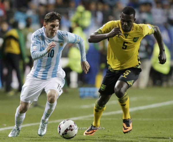 بالفيديو: الأرجنتين ترحم جامايكا في مباراة الفرص الضائعة و تتأهل كأول المجموعة 1 الأرجنتين و جامايكا