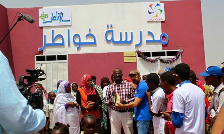 اخر تصوير لبرنامج خواطر في السودان..تورتة 5 متر 5 خواطر5