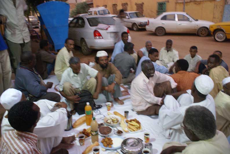 رمضان في شوارع السودان