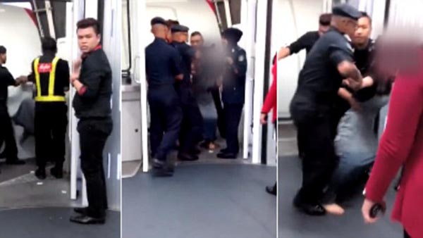 بالفيديو: شاهد ماذا فعلت امرأة غاضبة تخلفت عن موعد إقلاع الطائرة 1 شكله في الطياره