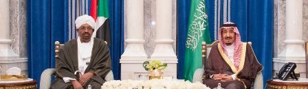 خادم الحرمين الشريفين يعقد اجتماعاً مع الرئيس السوداني 10 البشير سلمان