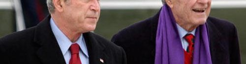 سيدات البيت الأبيض السابقات في وداع باربرا بوش 10 بوش الأب