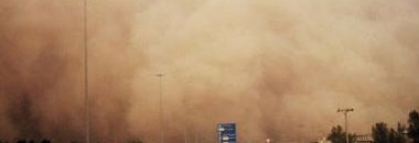 تيارات هوائية تراب عاصفة