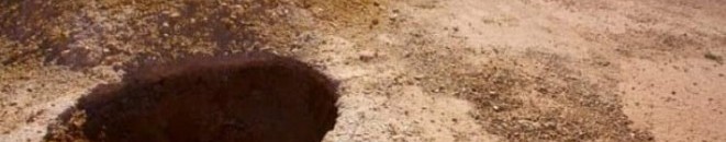 شاهد بالفيديو.. العثور على حفرة توصل لباب مقبرة أثرية بالإسكندرية 10 حفرة المنتجعات