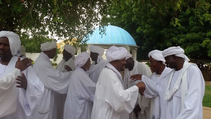 ملوك وامراء وشراتي وعمد ونظار شمال دارفور يستقبلون الامير عبد القادر منعم منصور 3 دارفور5