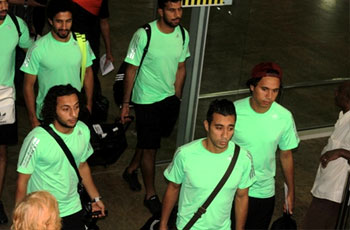 بعثة سموحة المصري تصل الخرطوم للقاء الهلال 1 سموحة