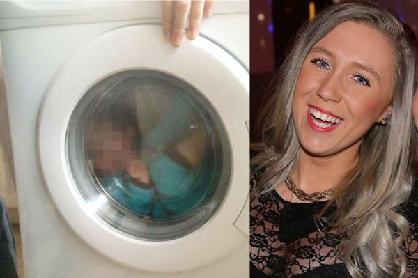 طفل جوه الغساله