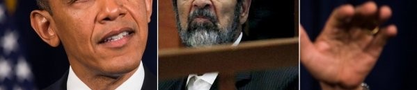 بالفيديو.. أوباما يعترف: قتل صدام كان خطأ وإيران المستفيد من الحرب على العراق! 10 اوباما و صدام