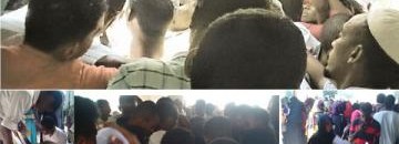 إغلاق نوافذ استخراج الشهادة السودانية وضرب الطلاب بالسياط 10 تكدس طلاب شباك