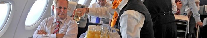 داخل الطائرة