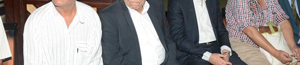 عادل إمام في جنازة نور الشريف