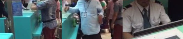 شاهد بالفيديو: مسافر يجبر طائرة ركاب على الهبوط اضطرارياً 10 منع ركاب مطار جاكرتا من صعود الطائرة