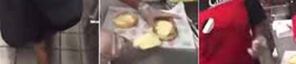 بالفيديو: موظفة "سخيفة" في مطعم تمسح الأرض بقطعة خبز قبل تقديمها للزبائن 10 موظفة في مطعم تمسح الأرض بقطعة خبز قبل تقديمها للزبائن