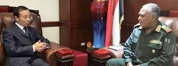 السفير الصيني: مستعدون لتعاون عسكري أوسع مع السودان 10 وزير الدفاع تلقى دعوة لزيارة الصين في سبتمبر القادم