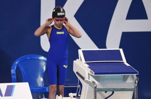 بالصور طفلة 10 سنوات تشارك فى بطولة العالم للسباحة