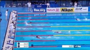 بالصور طفلة 10 سنوات تشارك فى بطولة العالم للسباحة