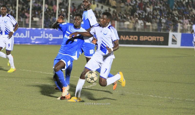 جانب من مباراة هلال الفاشر والهلال العاصمي