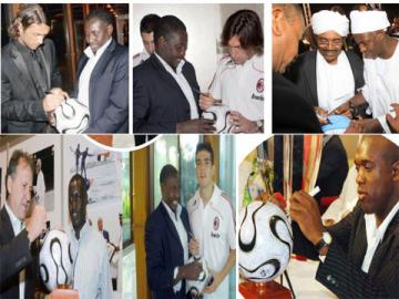 خالد عمر.. قصة لاعب تحصل على توقيعات "2500" شخصية عالمية "1-2" جامع كرات المشاهير 1 خالد عمر