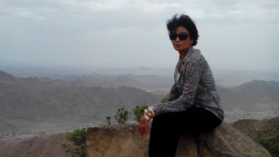 صورة نانسي فوق اعلي قمة في جبال البحر الاحمر تنال اعجاب اصدقائها 2 نانسي عجاج1