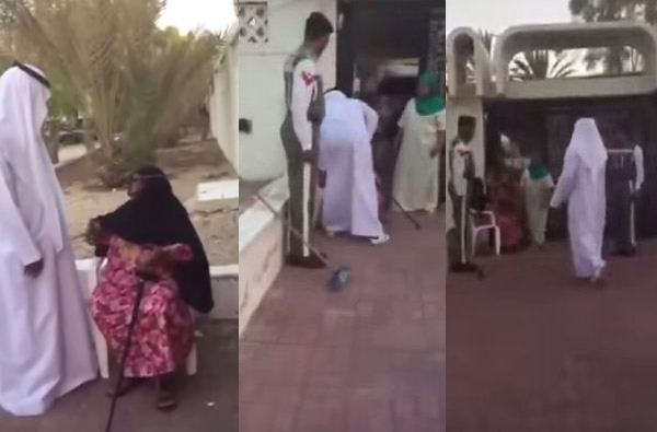 بالفيديو: وزير إماراتي يعتذر من سيدة مسنة أصابها غبار طائرته بطريقة راقية 1 وزير إماراتي يعتذر من سيدة