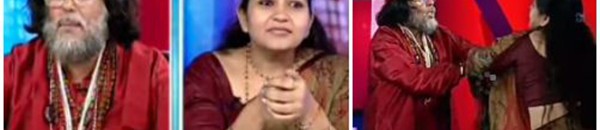 بالفيديو: امرأة تصفع رجلا على وجهه أثناء نقل مباشر لقناة هندية على الهواء لأنه قليل الأدب..! 10 امرأة تصفع رجلا على وجهه