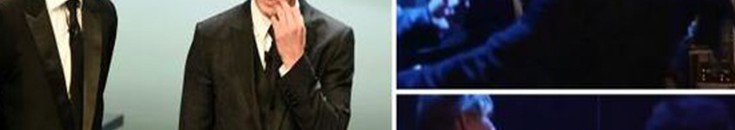 سواريز يحاول عض ميسي