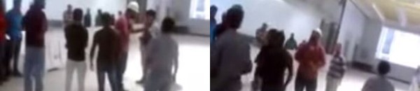 مهندس بالحرم المكي يضرب العمال