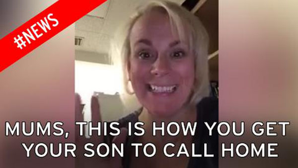 أم تُحرج ابنها العاق على فيسبوك