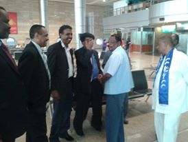 صور.. سفير السودان بمصر يستقبل بعثة الهلال السوداني بمطار القاهرة 2 الهلال سموحة1