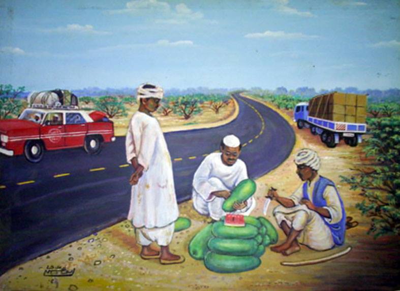 متحف الشارقة للفنون يستضيف معرضًا لأعمال الفنان السوداني صلاح المر 1 تشكيلي