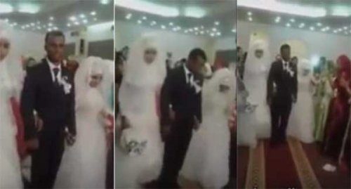 شاب سوداني يتزوج بفتاتين
