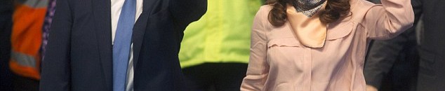 رقصة رئيسة الأرجنتين