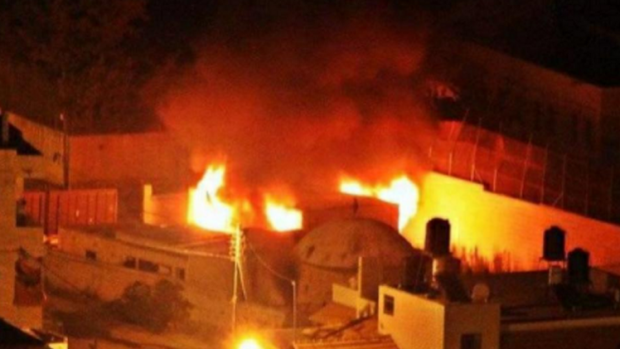 احراق قبر يوسف