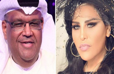 احلام تعزي نبيل شعيل بوفاة والدته… وتقبله 1 احلام و نبيل شعيل